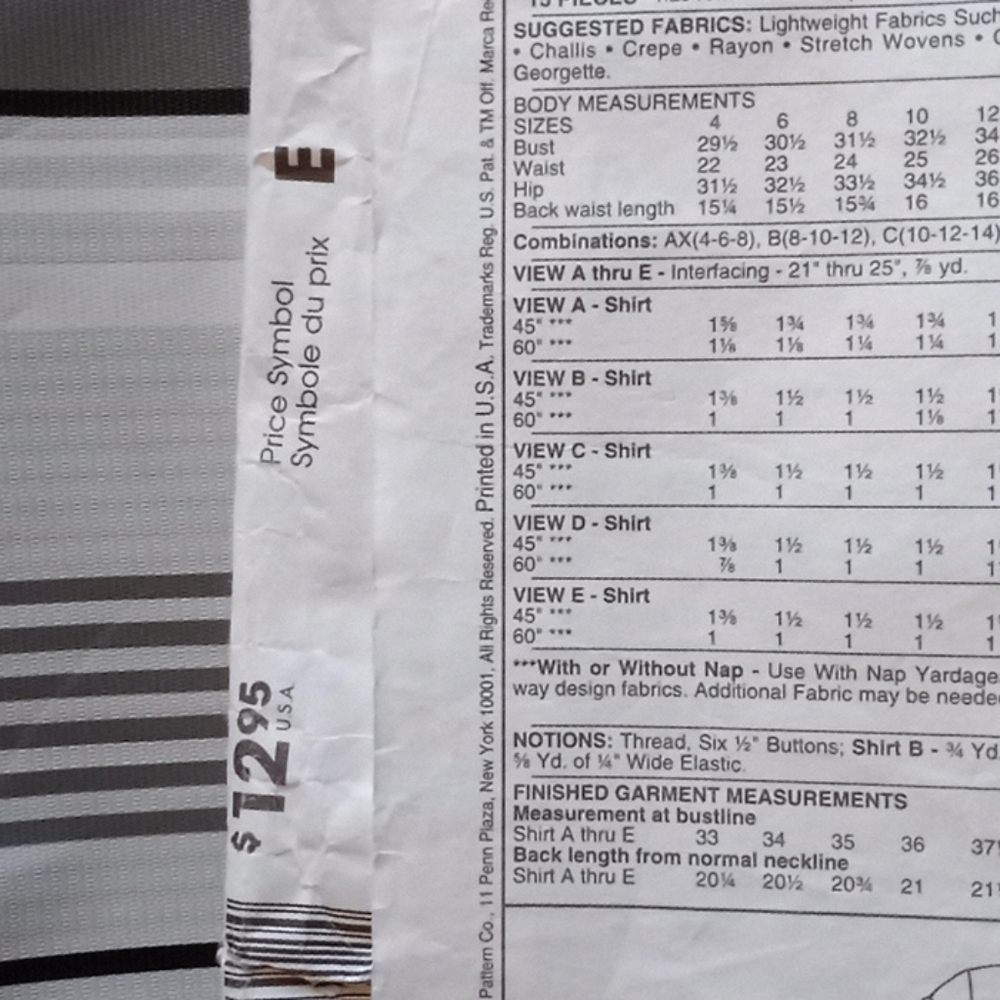 Sewing pattern - Picture 5 of 5